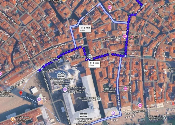 Vicinissimo A Piazza San Marco Silenzioso Con Vista Sui Campanili